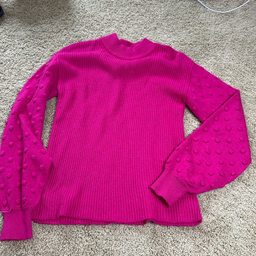 Cece small pink sweater